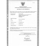 Gebrauchsmuster Anmeldung Indonesien