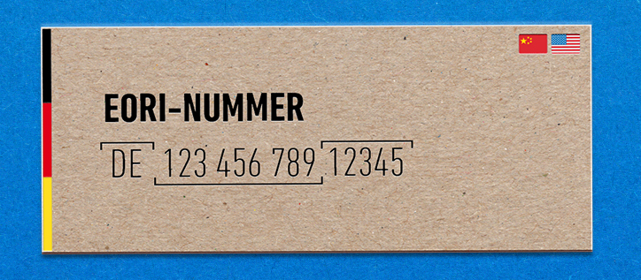 For mat einer EORI-Nummer